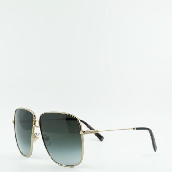 💯 NEW GIVENCHY GV 7183/S 0J5G 9O GOLD/GREY UNISEX SUNGLASSES WITH CHAIN - Picture 7 of 14